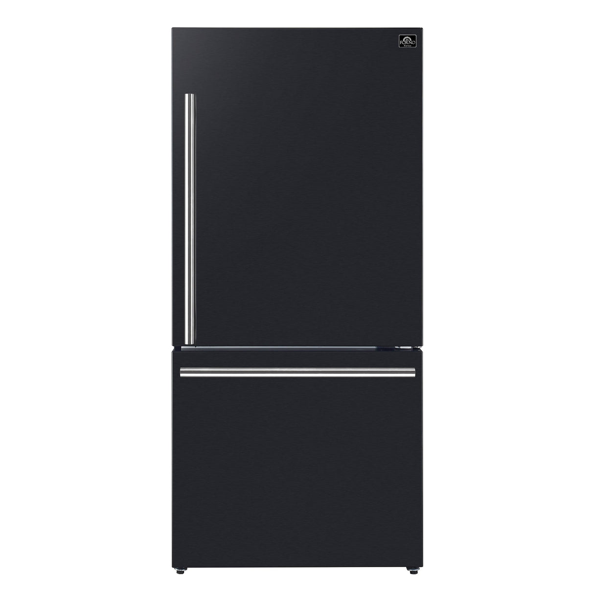 Forno Milano Espresso 31-Inch Bottom Freezer Refrigerator, 17.2 cu.ft Capacity