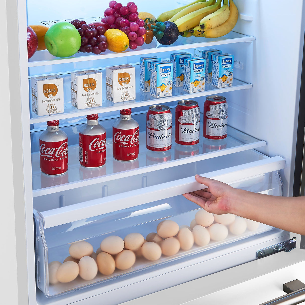 Forno Milano Espresso 31-Inch Bottom Freezer Refrigerator, 17.2 cu.ft Capacity
