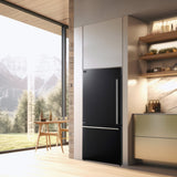Forno Milano 2-Piece 62-Inch Freestanding Dual Bottom Freezer Refrigerator, 34.4 cu.ft, Touch Control, Ice Maker