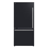 Forno Milano Espresso 31-Inch Bottom Freezer Refrigerator, 17.2 Cu. Ft., Energy-Efficient, No Frost, Built-In Ice Maker
