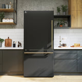 Forno Milano Espresso 31-Inch Bottom Freezer Refrigerator, 17.2 Cu. Ft., Energy-Efficient, No Frost, Built-In Ice Maker