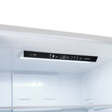 Forno Milano Espresso 31-Inch Stainless Steel Bottom Freezer Refrigerator, 17.2 cu.ft., Built-In Ice Maker