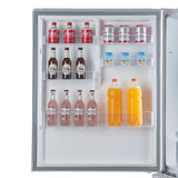 Forno Milano Espresso 31-Inch Stainless Steel Bottom Freezer Refrigerator, 17.2 cu.ft., Built-In Ice Maker