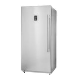 Forno Rizzuto 56-Inch Convertible Refrigerator/Freezer Set, 27.6 cu.ft Total Capacity, Decorative Grill