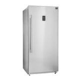 Forno Rizzuto 56-Inch Convertible Refrigerator/Freezer Set, 27.6 cu.ft Total Capacity, Decorative Grill