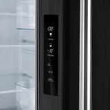 Forno Gallipoli Espresso 30-Inch French Door Refrigerator, Bottom Freezer, Ice Maker