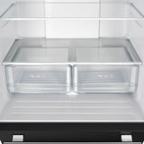 Forno Gallipoli Espresso 30-Inch French Door Refrigerator, Bottom Freezer, Ice Maker