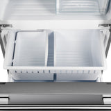 Forno Gallipoli 30" French Door Refrigerator – 17.5 cu.ft, Bottom Freezer, Ice Maker & No Frost Technology
