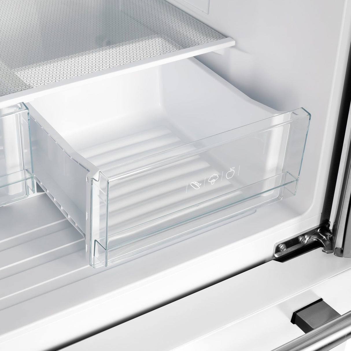Forno Gallipoli Espresso 30-Inch French Door Refrigerator, Bottom Freezer, Ice Maker