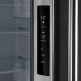 Forno Gallipoli 30" French Door Refrigerator – 17.5 cu.ft, Decorative Grill, Stainless Steel & No Frost Technology