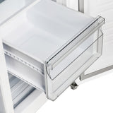 Forno Salerno Espresso 33-Inch Side-by-Side Refrigerator, 15.6 Cu. Ft., Energy-Efficient, No Frost, Modern Design