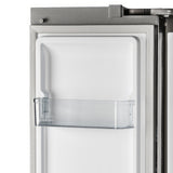 Forno Salerno 37-Inch Built-In Stainless Steel Refrigerator, 15.6 cu.ft, Modern Decorative Grill