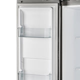 Forno Salerno 37-Inch Built-In Stainless Steel Refrigerator, 15.6 cu.ft, Decorative Grill