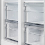 Forno Salerno 37-Inch Built-In Stainless Steel Refrigerator, 15.6 cu.ft, Decorative Grill