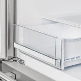 Forno Moena 40-Inch French Door Refrigerator, Stainless Steel, 19.2 cu.ft, Decorative Grill