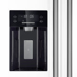 Forno Salerno Espresso 36-Inch Side-by-Side Refrigerator, 20 Cu. Ft., Frost-Free, Ice & Water Dispenser
