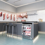 Forno Asciutto 24" Dry Aging Cabinet – 4.41 cu.ft, LED Lighting & Adjustable Shelves