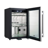 Forno Asciutto 17" Dry Aging Cabinet – 1.84 cu.ft, LED Lighting & Adjustable Shelves
