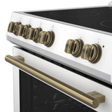 Forno Leonardo Espresso 30-Inch Electric Range, True Convection, Energy Efficient