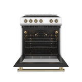 Forno Leonardo Espresso 30-Inch Electric Range, True Convection, Energy Efficient
