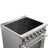 Forno Massimo Freestanding Chef Door Electric Range, True Convection Oven