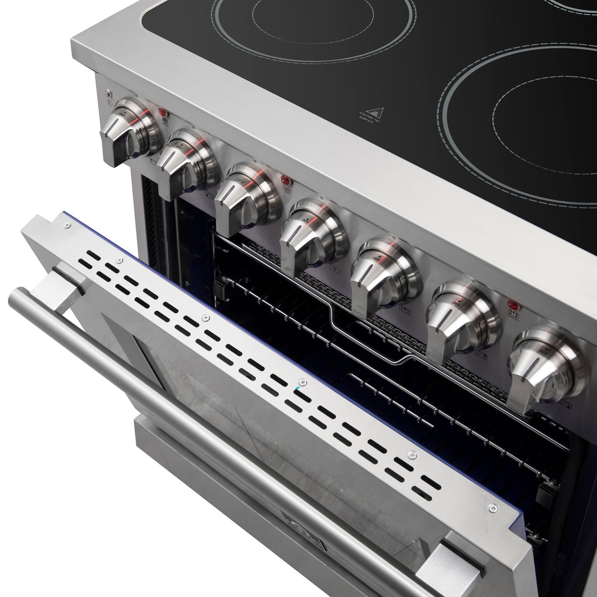 Forno Massimo Freestanding Chef Door Electric Range, True Convection Oven