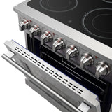 Forno Massimo Freestanding Chef Door Electric Range, True Convection Oven