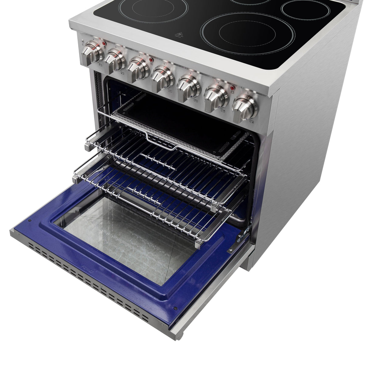 Forno Massimo Freestanding Chef Door Electric Range, True Convection Oven