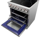 Forno Massimo Freestanding Chef Door Electric Range, True Convection Oven