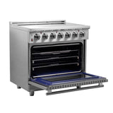 Forno Massimo Freestanding Chef Door Electric Range, True Convection Oven
