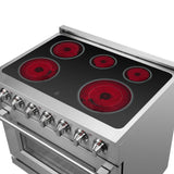 Forno Massimo Freestanding Chef Door Electric Range, True Convection Oven