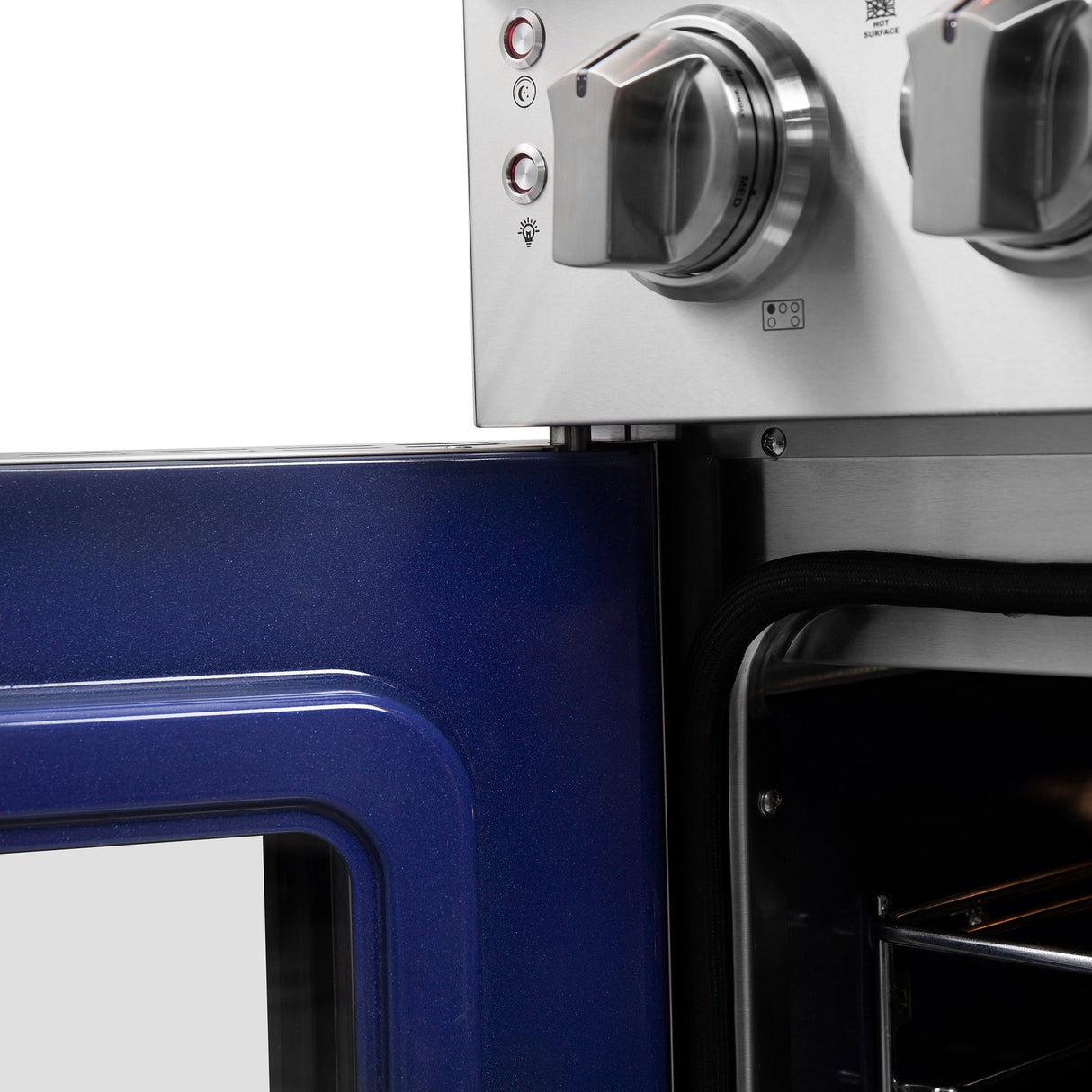 Forno Massimo Freestanding French Door Electric Range, True Convection Oven