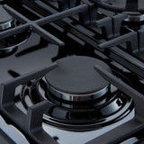 Forno Leonardo 30-Inch Stainless Steel Gas Range, 5 Sealed Burners, 5 cu.ft. Convection Oven
