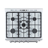Forno Leonardo Espresso 30-Inch Gas Range, 5 Burners, 39,500 BTU, 5 cu.ft Convection Oven