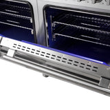Forno Massimo Freestanding Dual Fuel Range, Double Convection Ovens