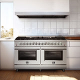 Forno Massimo Freestanding Dual Fuel Range, Double Convection Ovens