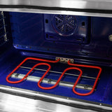 Forno Massimo Freestanding Dual Fuel Range, Double Convection Ovens