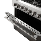 Forno Galiano Freestanding Dual Fuel Range, Double Convection Ovens