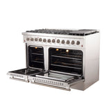 Forno Galiano Freestanding Dual Fuel Range, Double Convection Ovens