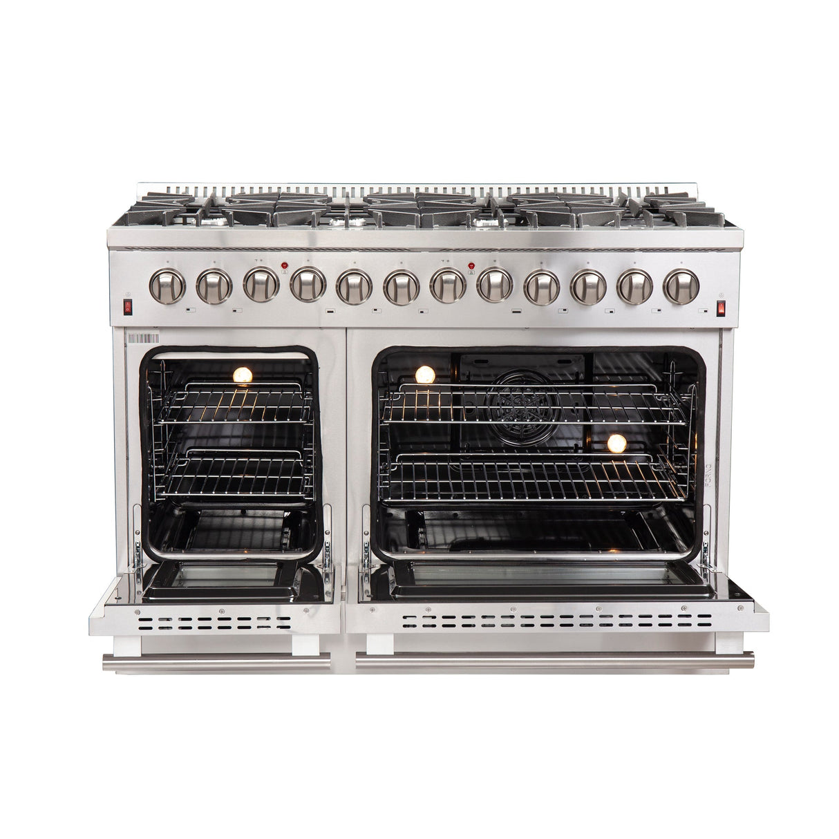 Forno Galiano Freestanding Dual Fuel Range, Double Convection Ovens