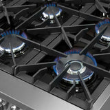 Forno Galiano Freestanding Dual Fuel Range, Double Convection Ovens