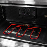 Forno Galiano Freestanding Dual Fuel Range, Double Convection Ovens
