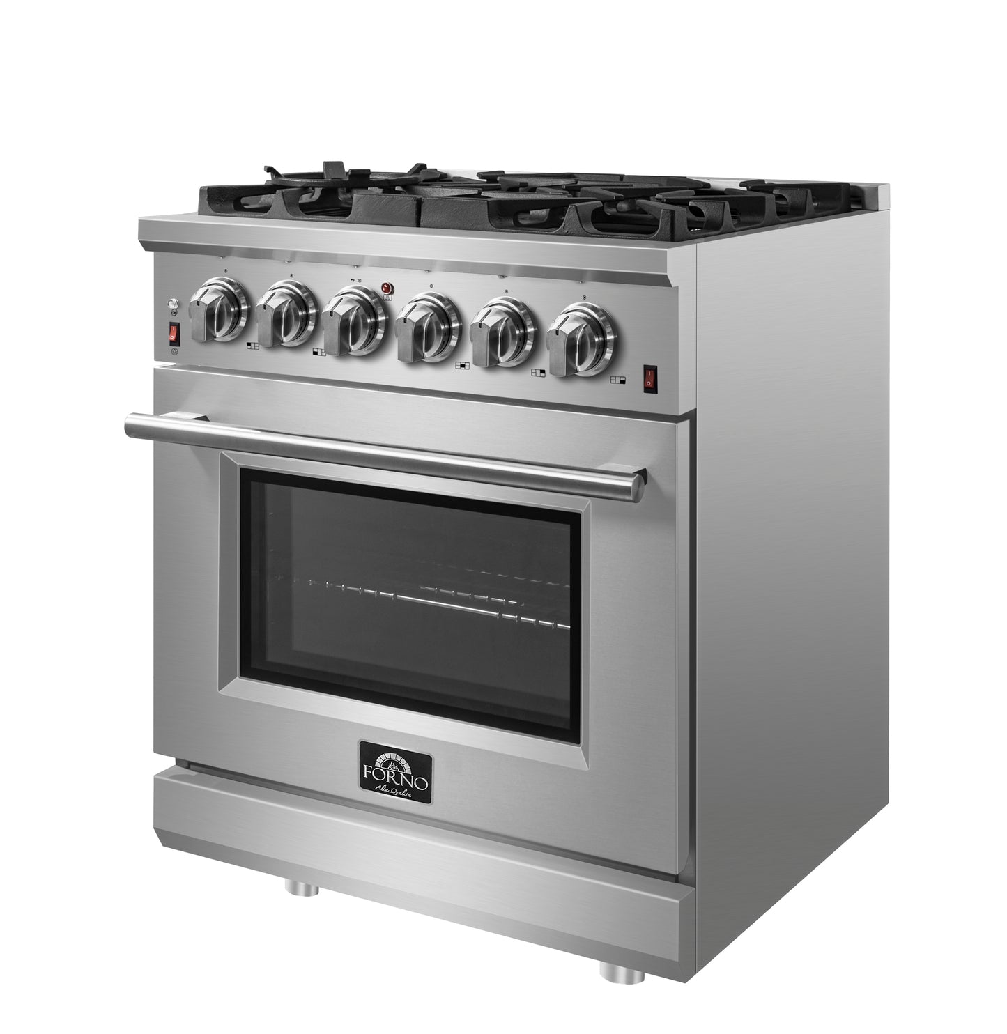 Forno Massimo Freestanding Gas Range, Convection Oven, Energy Efficient