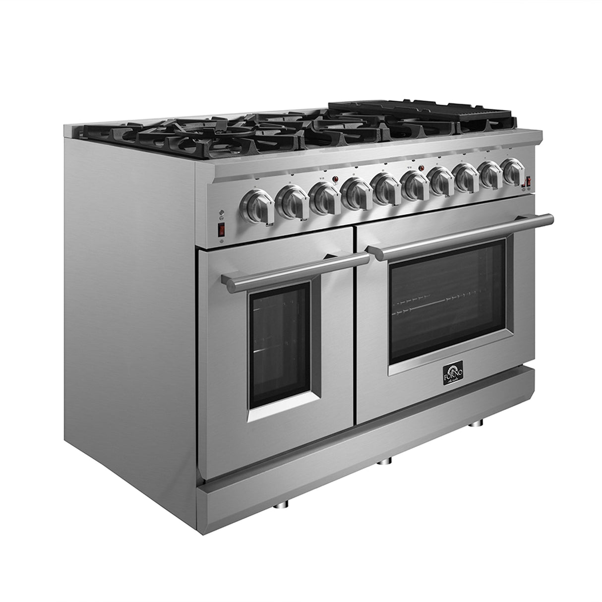 Forno Massimo Freestanding Gas Range, Convection Oven, Energy Efficient