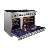 Forno Massimo Freestanding Gas Range, Convection Oven, Energy Efficient