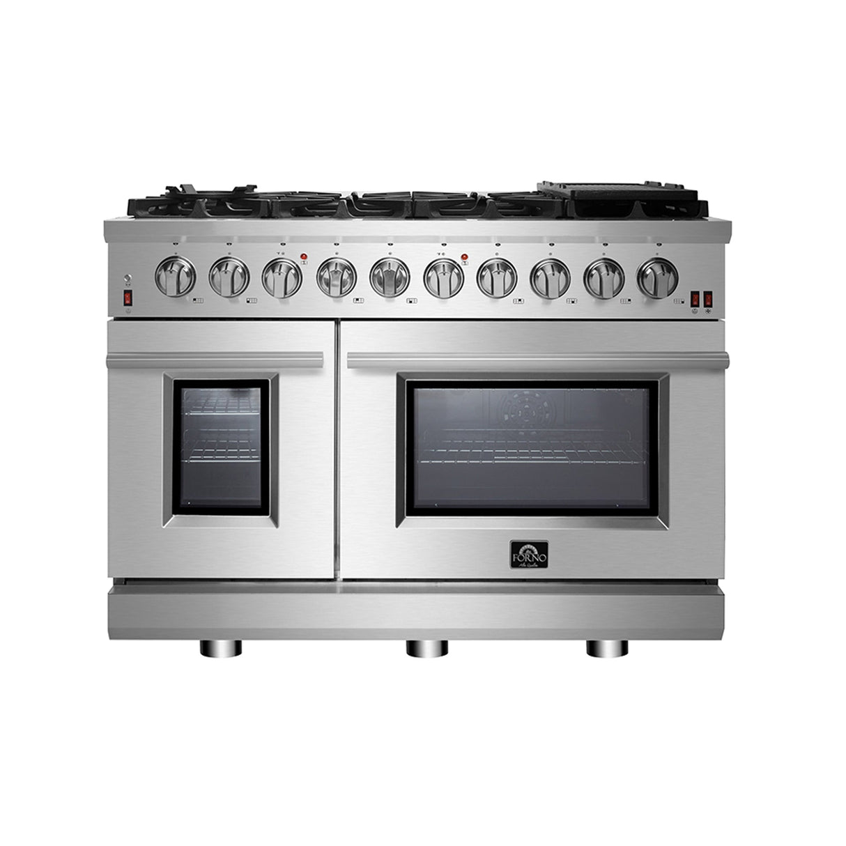 Forno Massimo Freestanding Gas Range, Convection Oven, Energy Efficient