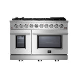 Forno Massimo Freestanding Gas Range, Convection Oven, Energy Efficient