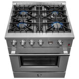 Forno Marco Gas Range Stainless Steel, Convection Oven