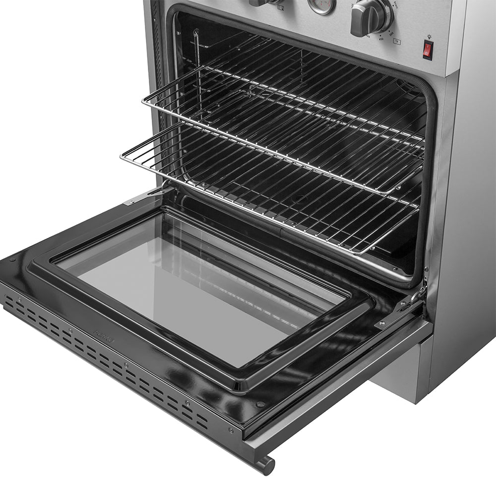 Forno Marco Gas Range Stainless Steel, Convection Oven
