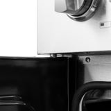 Forno Galiano French Door Dual Fuel Range All Stainless Steel, True Convection Oven
